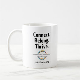 Caneca De Café CoBC Mug - Conecte-se a Belong Thrive