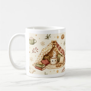 Caneca De Café Cobertor Aconchegante de Chocolate Quente Hygge Fo