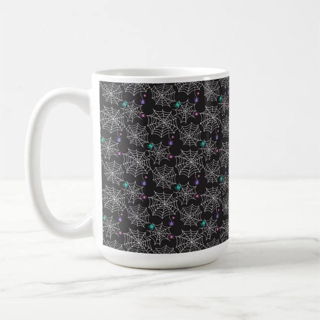 CANECA DE CAFÉ COBERTURAS BRANCAS COM DERRAMES VERDE DE PINK PURP (Esquerda)