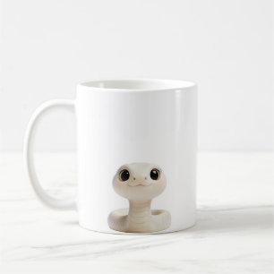 caneca de café cobra adorável