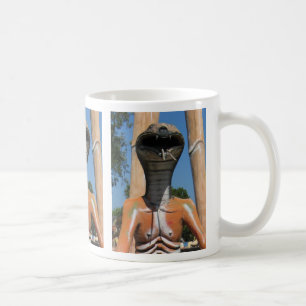 Caneca De Café Cobra AKA Cobra Head ... Inferno budista