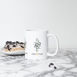 Caneca De Café Cobra do Halloween, Símbolos das Bruxas