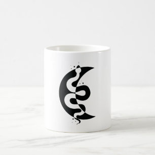 Caneca De Café Cobra e Lua