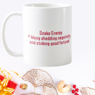 Caneca De Café Cobra Energy Personalizado Chinês no Novo Ano