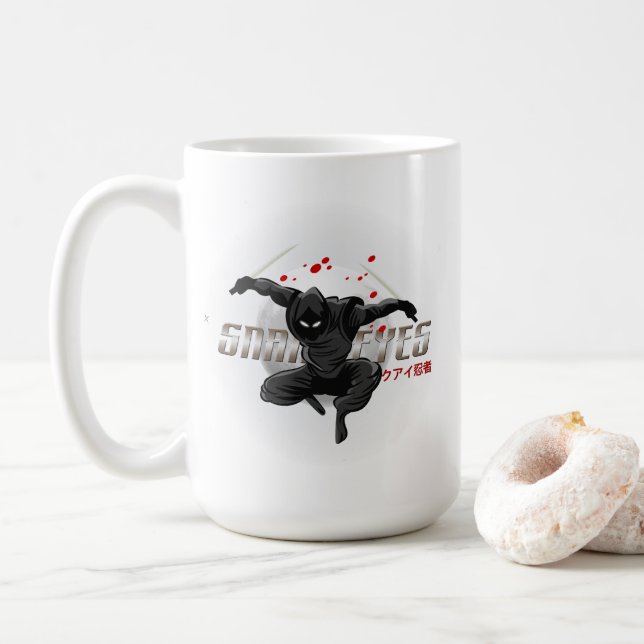Caneca De Café Cobra Eyes Ninja | 15# Clássico (Com Donut)