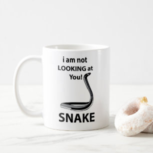 Caneca De Café Cobra Não Estou Olhando Para Você Cobra Engraçado