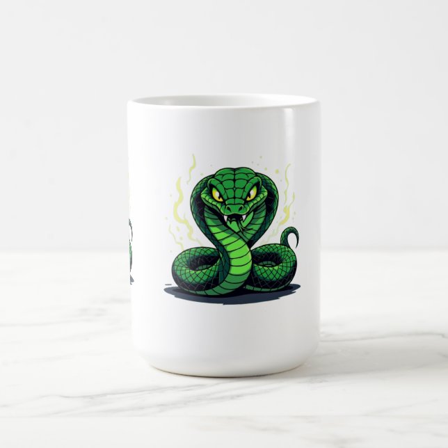 Caneca De Café Cobra Venenosa – Perigo e Precisão (Centro)