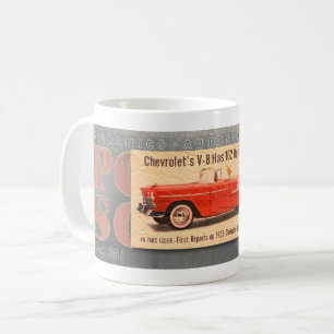 Caneca De Café cobrir CHEVY PHOTO COFFEE MUG 1955