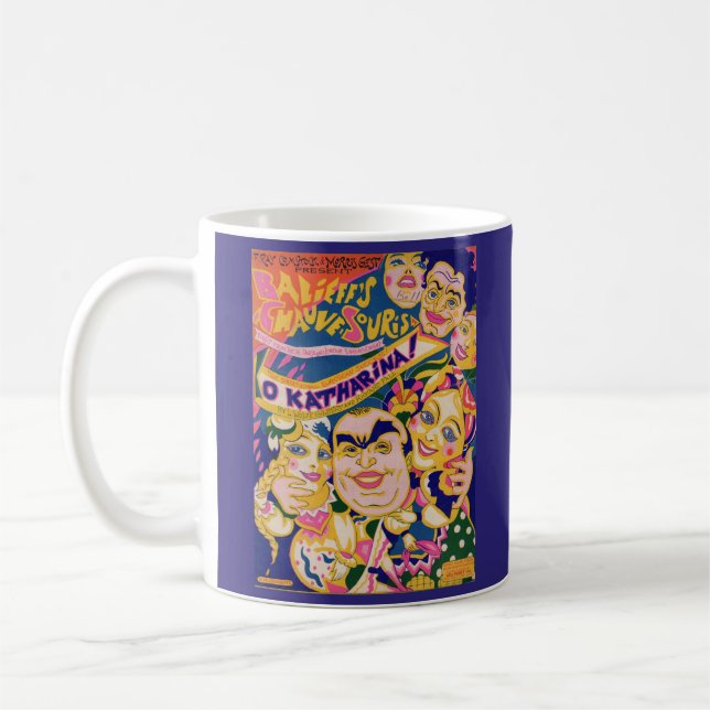 Caneca De Café cobrir musical "O Katharina" de 1924 (Esquerda)