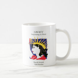 Caneca De Café Cobrir-Senhora Liberdade/caneca