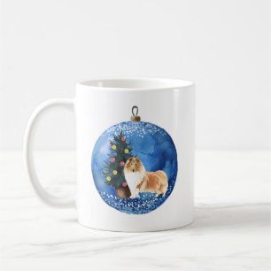 Caneca De Café Coca-Collie de Natal, Cama de Cerâmica