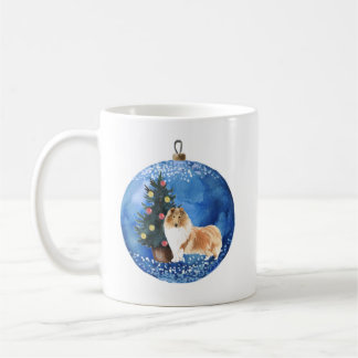 Caneca De Café Coca-Collie de Natal, Cama de Cerâmica