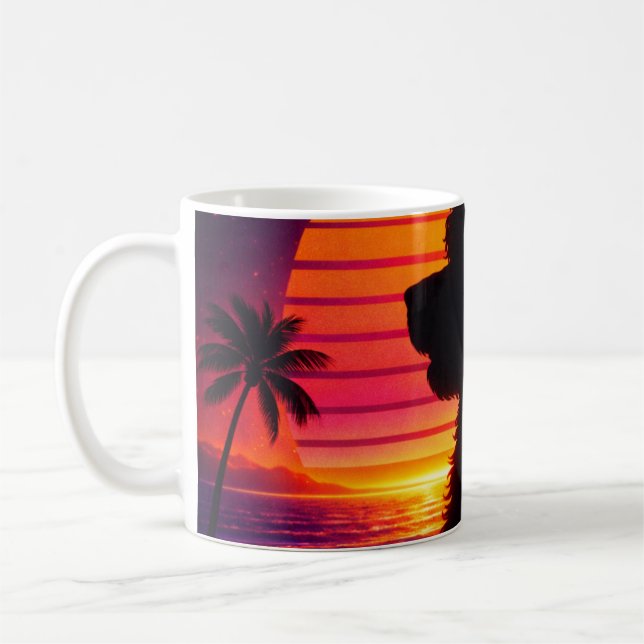 Caneca De Café Cockapoo Mug- Retro Cockapoo Dog Lover Gift (Esquerda)