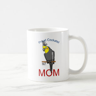 Caneca De Café Cockatiel Mãe Café Mug