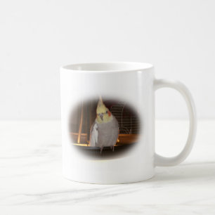 Caneca De Café Cockatiel Mug Curioso