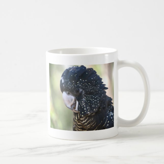Caneca De Café Cockatoo preto (Direita)