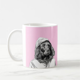 Caneca De Café Cocker Spaniel em Casaco de chuva (Ume)