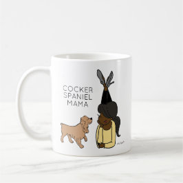 Caneca De Café Cocker Spaniel Mama Coffee Mug Personalizado