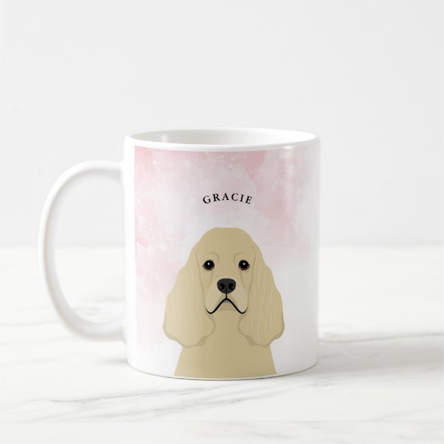 Caneca De Café Cocker Spaniel Mugs (Esquerda)