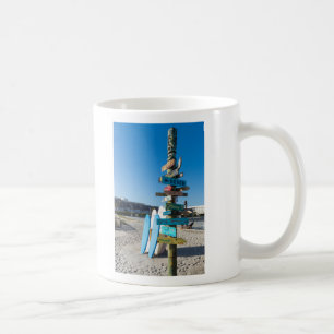 Caneca De Café Cocoa Beach Tiki Totem
