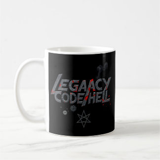Caneca De Café "CODE HELL DO CÓDIGO LEGADO" Luminosa de metal - P