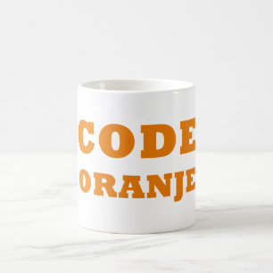 Caneca De Café Code Oranje Dutch Pride Mug: Sip in Style