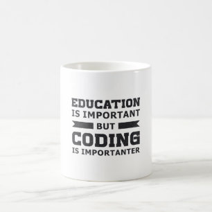 Caneca De Café Codificação de código médico é importante par