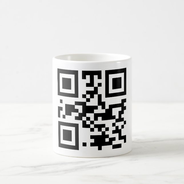 Caneca De Café Código "ATEU" de QR (Centro)