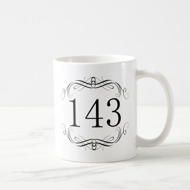 Caneca De Café Código de área 143 (Direita)