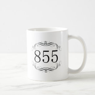 Caneca De Café Código de área 855