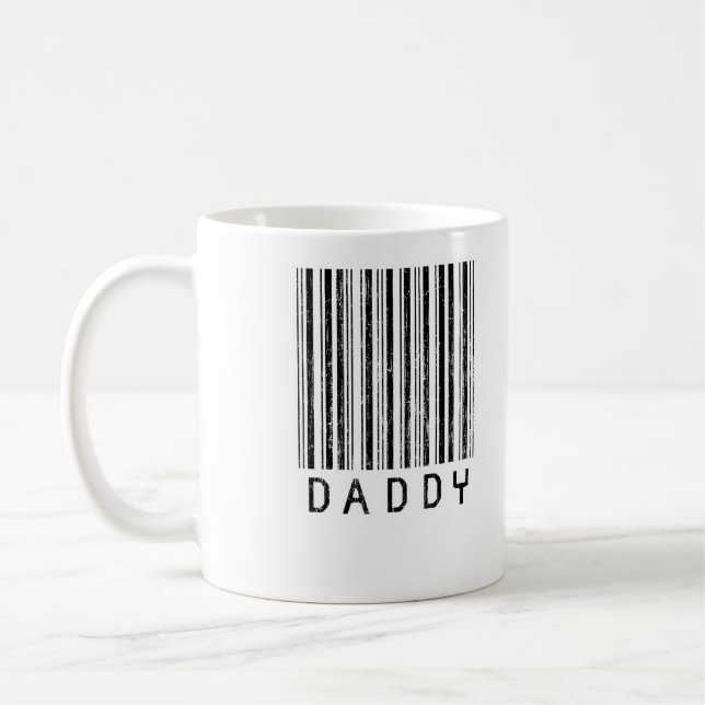 Caneca De Café Código de barras do pai (Esquerda)