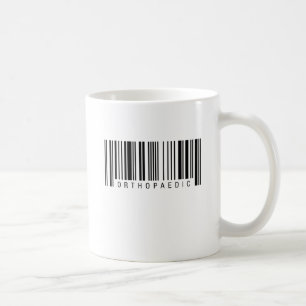 Caneca De Café Código de barras ortopédico