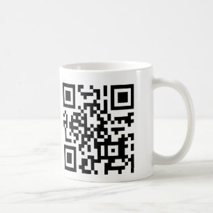 Caneca De Café Código de QR como agora vaca de Brown?