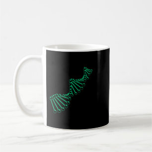 Caneca De Café Código Genético de DNA Biólogo Oferta Biologia da 