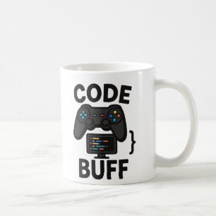 Caneca De Café Código. Jogue. Repita.   Mug para programadores e 