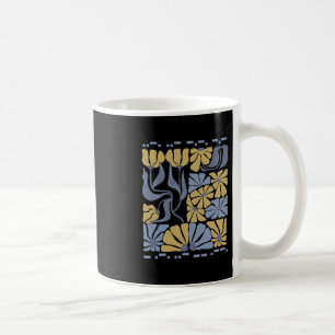 Caneca De Café Código Morse 8647 Sutil Anti Trump 86 47 Floral Bo