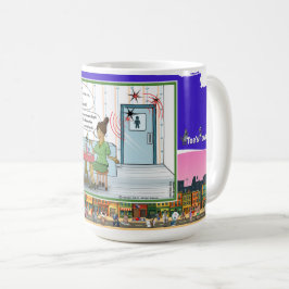 Caneca De Café Código Morse | Humor Clássico de Jogo de Palavras 