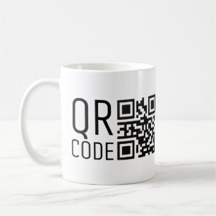Caneca De Café Código Qr