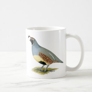Caneca De Café Codorniz do deserto de Gambel