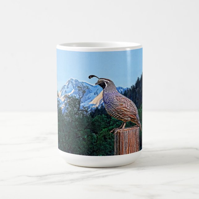 CANECA DE CAFÉ CODORNIZ E SHASTA #4 (Centro)