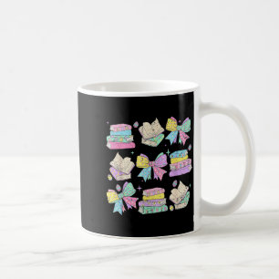 Caneca De Café Coelhinho arco gracioso professor livros engraçado