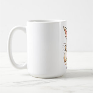 Caneca De Café Coelhinho bonito adorável