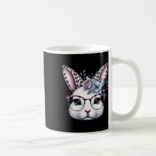 Caneca De Café Coelhinho Coelho Bonito Rosto Garota Garotas Dia d
