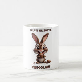 Caneca De Café Coelhinho da Páscoa Engraçado – Design de Páscoa F