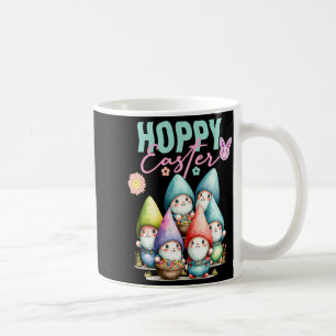 Caneca De Café Coelhinho da Páscoa Groovy Gnomo da Primavera Caça