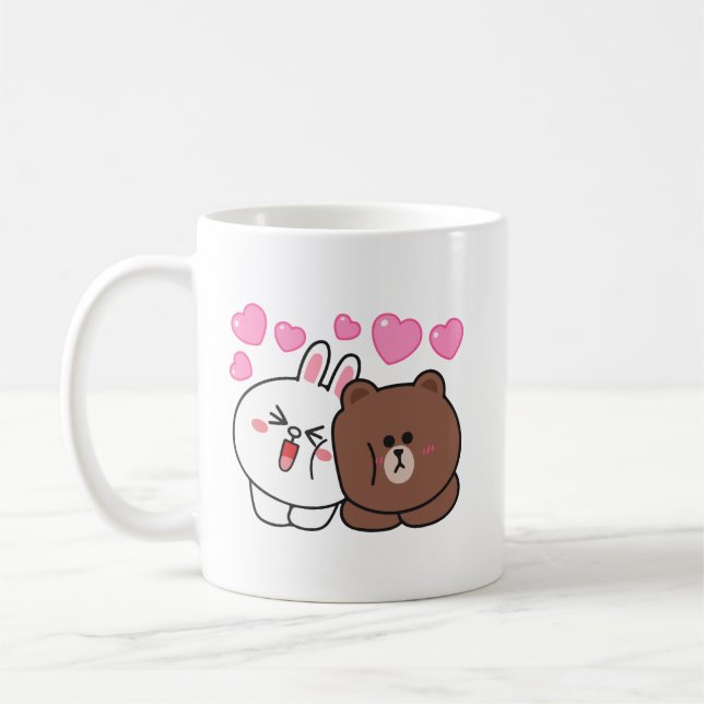 Caneca De Café Coelhinho de camarão-ártico (Esquerda)
