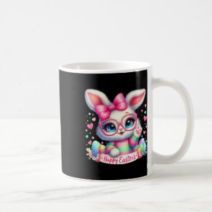 Caneca De Café Coelhinho de Ovos Coelhinhos do Dia do felz pascoa