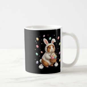 Caneca De Café Coelhinho de Páscoa Fofo com Ovos Arte Caprichosa 