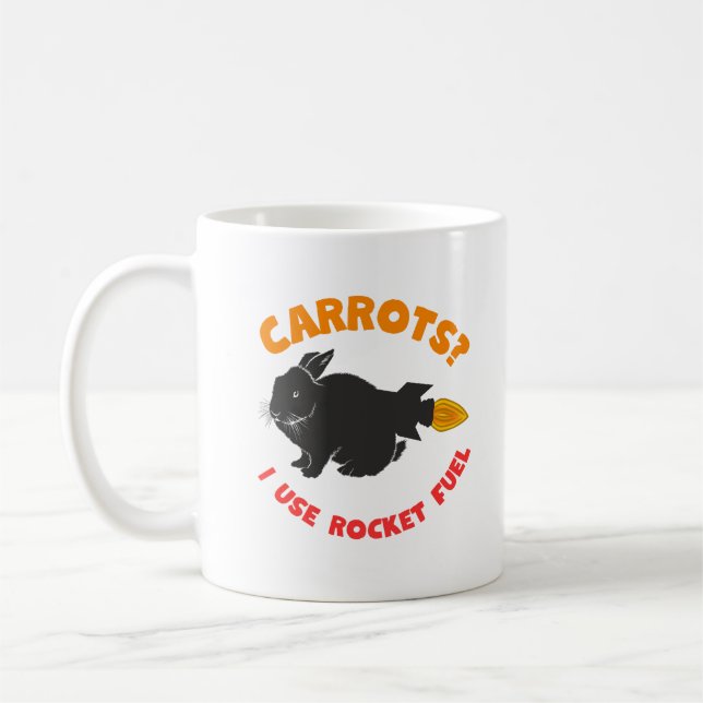 Caneca De Café Coelhinho do Rocket. Coelho sarcástico. Coelho Eng (Esquerda)