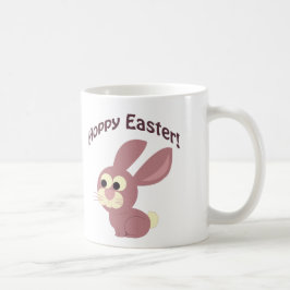 Caneca De Café Coelhinho Rosa-Páscoa Hoppy